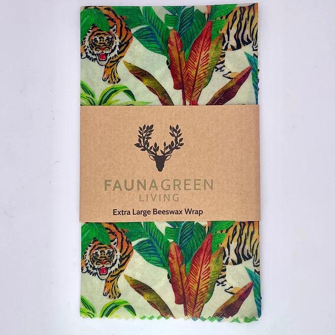 Jungle Tiger Extra Large Beeswax Wrap